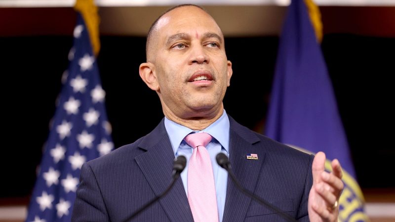 The top House Democrat signaled that his party is readying to blame Republicans as the threat of a government shutdown grows larger by the day.
House Minority Leader Hakeem Jeffries, D-N.Y., held a news conference on Wednesday where he said Democrats were ‘ready to get to work, ready to meet with anyone, any time, any place in order to avoid a painful Republican-caused government shutdown.’
At the same time, he restated that Democrats would not accept a GOP-led plan to keep the government funded at roughly current levels through Nov. 21, dismissing the measure as a ‘partisan exercise.’
‘Republicans have clearly demonstrated they want to shut the government down throughout this process,’ Jeffries said. ‘An intentional decision was made by Republican leadership in the House and the Senate not to have a single conversation with Democrats. They’re not even pretending as if they want to find common ground.’
The House passed a short-term extension of current federal funding levels, called a continuing resolution (CR), last week. The vote fell largely along party lines, with just one Democrat crossing the aisle in the measure’s favor.
An effort to consider the bill in the Senate hours later was scuttled when most Democrats, along with two Republicans, opposed a vote to begin debating the measure.
Now both parties are blaming one another for a potential shutdown – which could hit at midnight on Oct. 1 if a deal is not passed in both chambers by then.
Republicans are accusing Democrats of recklessly pushing for a shutdown and making unworkable demands in exchange for keeping the government open.
‘REMINDER: House Republicans have already done the job of passing a clean, bipartisan bill to keep the government open,’ Speaker Mike Johnson, R-La., said in a statement on X Wednesday. ‘Now it’s up to Senate Democrats – who have long said shutdowns are bad and hurt people – to vote to fund the American government, or shut it down because they want to restore taxpayer-funded benefits to illegal aliens.’
Republicans have also pointed out that government funding levels have remained relatively steady since fiscal year (FY) 2024, when Democrats supported then-President Joe Biden’s spending priorities.
But Democrats, infuriated by being sidelined in discussions on the bill, have been pushing for the inclusion of enhanced Affordable Care Act (ACA) subsidies that are set to expire at the end of 2025 without congressional action.
Jeffries has also repeatedly made reference to Republicans’ ‘big, beautiful bill,’ conservative legislation that imposed new restrictions and work requirements on Medicaid coverage for certain able-bodied Americans. He and other Democrats have accused Republicans of ripping healthcare away from millions of people, while the GOP has insisted the system is getting reformed to work better for vulnerable Americans who need it.
A short-lived hope for bipartisan discussion was quickly scuttled on Tuesday – Jeffries and Senate Majority Leader Chuck Schumer, D-N.Y., had been expected to meet with President Donald Trump this week to discuss federal funding.
Trump called off the meeting, however, accusing Democrats of making ‘unserious and ridiculous demands’ in their push for a compromise deal to avert a shutdown.
‘They must do their job! Otherwise, it will just be another long and brutal slog through their radicalized quicksand. To the Leaders of the Democrat Party, the ball is in your court. I look forward to meeting with you when you become realistic about the things that our Country stands for. DO THE RIGHT THING!’ the president said on Truth Social.
During his Wednesday news conference, however, Jeffries would not say exactly what he opposed in the bill – instead criticizing the process by which it was formed.
‘It’s partisan because it didn’t have the votes in the House in a bipartisan way. There was no conversation. There was no discussion. There was no effort to actually sit down and figure out what type of spending bill would meet the needs of the American people,’ Jeffries said.
‘The notion that we’re supposed to accept that this is a clean continuing resolution is a joke. It’s not. It’s dirty for a wide variety of reasons. I explained it repeatedly, and it continues the assault on the healthcare of the American people.’
He also argued against the point that Democrats approved those same spending levels last year, noting that a majority of his caucus opposed a bill in March that kept those levels extended through Sept. 30.
‘It’s very easy to take a look at the bill in December that was passed with bipartisan margins, and signed into law by then-President Joe Biden, and the bill in March that was jammed down the throats of the American people in a very partisan way and signed into law by Donald Trump,’ Jeffries said. ‘Don’t accept that idea that it’s the Biden spending numbers when the facts say exactly the opposite.’
Democrats introduced their own CR last week aimed at keeping the government funded through Oct. 31, while also reversing Republicans’ Medicaid changes and preventing Trump from making any cuts to funding allocated by Congress – both of which were panned as nonstarters by Republicans.
This post appeared first on FOX NEWS Top House Dem exposes party’s strategy to blame Republicans for looming government shutdown